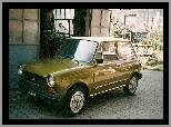 Warsztat, Dach, Autobianchi A112, Zielony, Biały